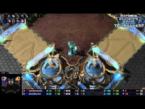 Scarlett vs Drunkenboi Game 1 - Day 1 - Ender's Game On Bluray Invitational