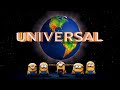 Universal Pictures 1997-2012 logo with Minions' acapella