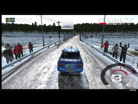 PS2 WRC: Rally Evolved Championship Mode: Sweden