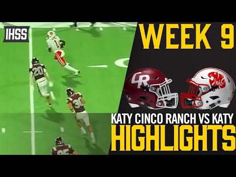 Katy Cinco Ranch vs Katy - 2023 Week 9 Football Highlights