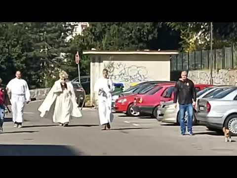 CVJETNICA - PROCESIJA S PRESVETIM NA ULICAMA RIJEKE