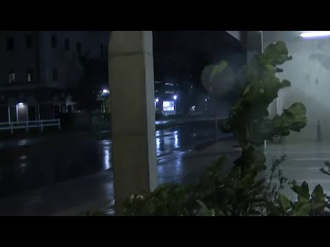 Wind batters Brevard County as Hurricane Nicole approaches