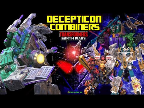ALL DECEPTICON COMBINERS AND TITANS