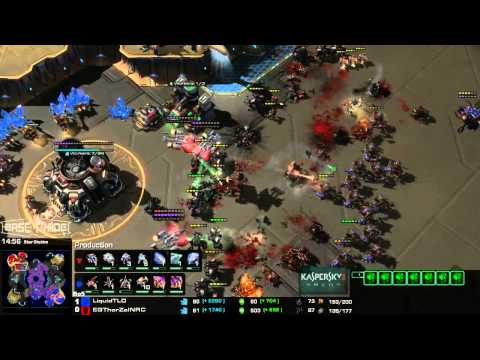 [EG]ThorZain(T) Vs. [Liquid]TLO(Z) R3 G2 - Kaspersky KOTH Arena