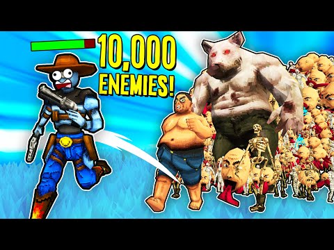 I'm Making Vampire Survivors but 3D | Game Devlog #1