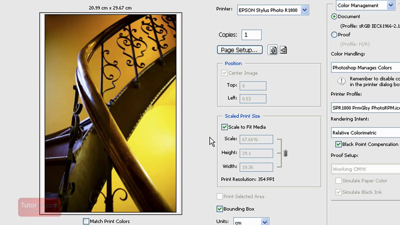 Printing With Correct Color / ICC Profile - Adobe Photoshop Tutorial [In-Depth]