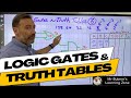 Logic Gates And Truth Tables Step By Step Lesson From The Classroom