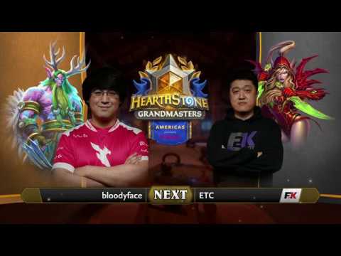 bloodyface vs ETC - Group A Initial - Hearthstone Grandmasters Americas 2020 Season 1 - Week 1