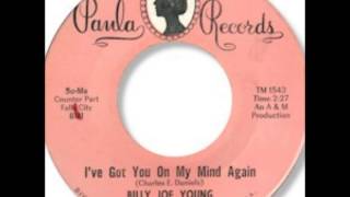 Billy Joe Young - I&#39;ve Got You On My Mind Again 1966