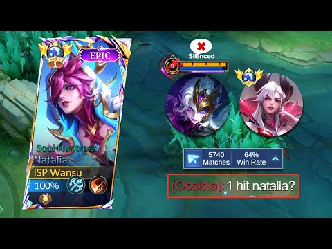 BUFFED ROAM NATALIA INSANE NEW META ASSASSIN ROAM | TOP GLOBAL NATALIA BEST BUILD | MLBB