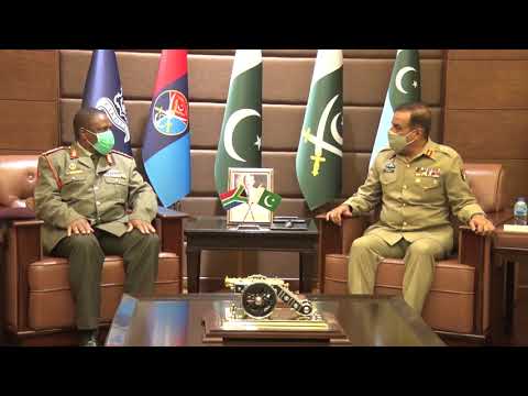 Press Release No 132/2021, Chief of South African Defence Force called on CJCSC -27 July 2021 | ISPR
