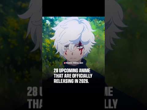 28 upcoming anime. Name the one you're hyped for 👇 #anime #animeedits #animefeels