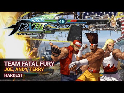 Team Fatal Fury (Joe, Andy, Terry) Arcade - King of Fighters XIII Steam Edition [2010][PC][HD]