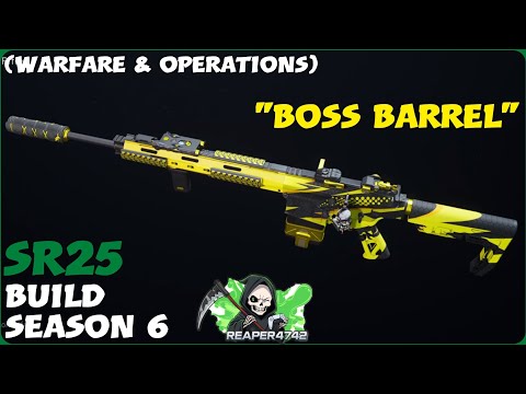 SR25 Build for Warfare & Operations in Delta Force Season 6