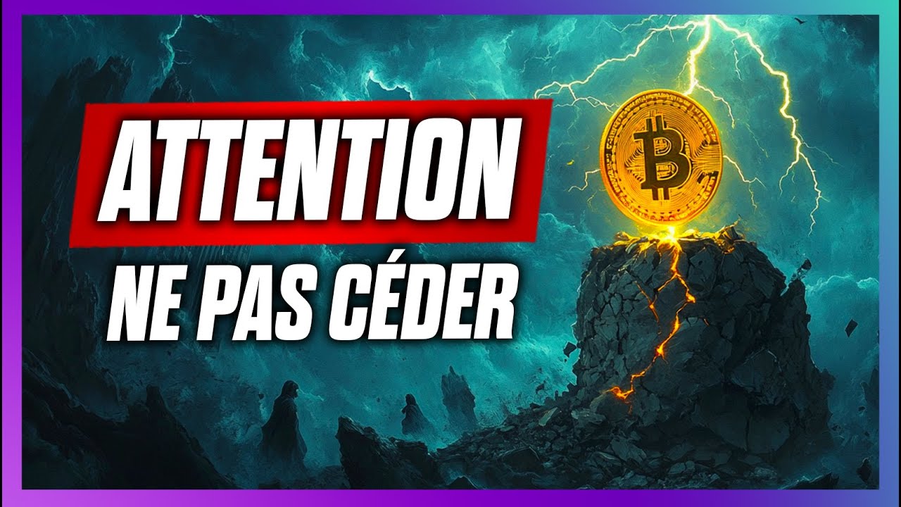 🚨C'est un PIEGE pour vous faire ABANDONNER - NEWS BITCOIN et CRYPTO