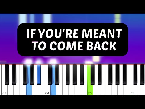 If You're Meant To Come Back - Justin Jesso