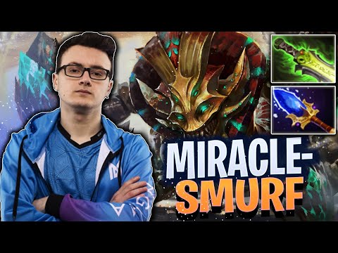 Miracle- Sand King Mid | Dota 2 7.28 Gameplay