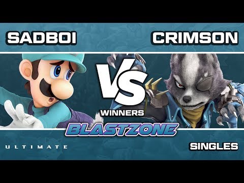 PSG Blastzone: Sadboi (Luigi) vs Crimson (Wolf) - Winners Round 1