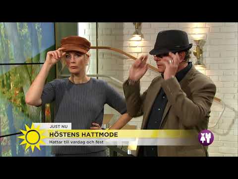 Höstens hattmode: "Baskern är det trendigaste man kan ha på huvudet i höst” - Nyhetsmorgon (TV4