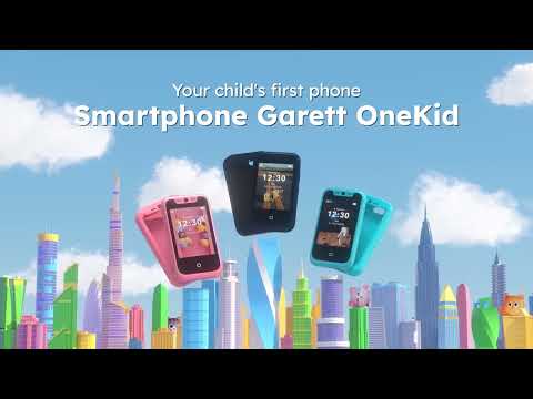Garett OneKid Phone – saugus pirmasis išmanusis telefonas vaikams, rožinės spalvos