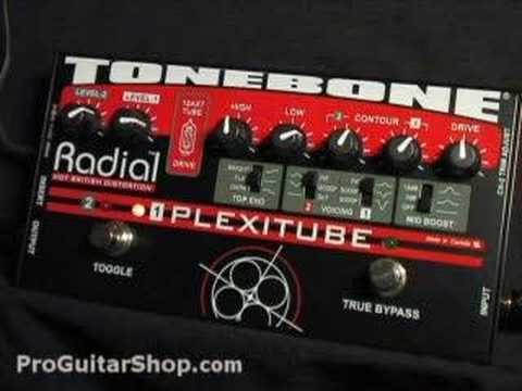 Radial Tonebone Plexitube Tube Distortion Pedal