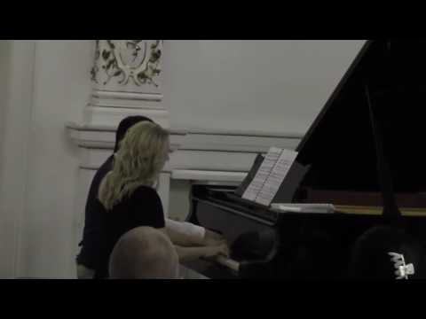 Jelena Simonović, Kosta Jevtić play Debussy Petite suite for piano 4 hands