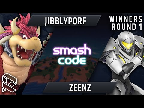 Smashcode 1/3/2019 - Jibblyporf (Bowser) vs Zeenz (Samus) - Winners Round 1