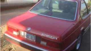 preview picture of video '1989 BMW 6-Series Used Cars Arkansas City, Winfield, Burden,'