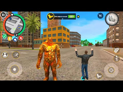 Rope Hero: Vice Town (Mutant - New Super Hero) | 5.8 New Beta Version | FHD Android Gameplay