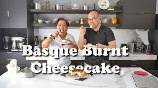 Basque Burnt Cheesecake with Chef Ave Bayle