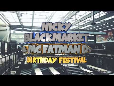 Nicky Blackmarket & Fatman D Birthday Festival @ Boxpark Croydon - Sat 9 Dec 2017