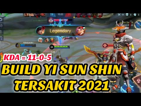 BUILD YI SUN SHIN TERSAKIT 2021 - build yi sun shin tersakit 2021 top global - mobile legends