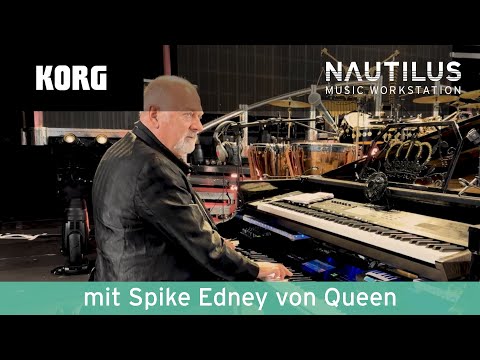 KORG NAUTILUS - On Stage mit Spike Edney von QUEEN