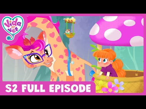 Daphne's Diabetes Pump 💖 | S2 FULL EPISODES | Vida the Vet | S2 E13 | Kid's Animation