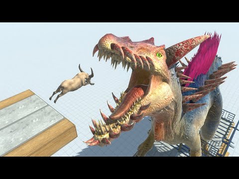 Jump into a Mouth Full of Teeth - Animal Revolt Battle Simulator