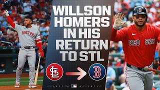 Home run against former team! Willson Contreras goes deep in return to St. Louis!