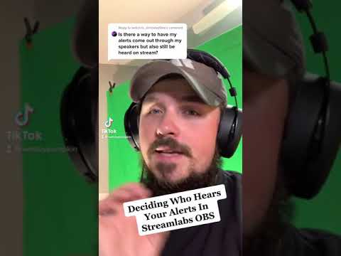 Alert Sound Notifications on Stream and in Your Headphones.