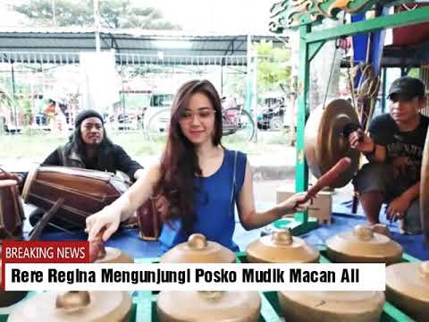 Rere Regina Mengunjungi Posko Mudik Macan Ali