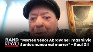 Raul Gil repercute a morte de Silvio Santos | BandNews TV