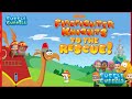 BUBBLE GUPPIES FIREFIGHTER KNIGHTS TO THE RESCUE Can We Stop The DRAGON Nick Jr