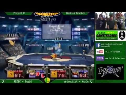SMASKATOON Project M Doubles - Atlec + Squid vs erleuchtet + Wurdulak