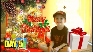 Merry Christmas! ADVENT COUNTDOWN CALENDAR Day 5 FUN KIDS Holiday TOYS Games ACTIVITIES