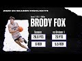 Brody Fox 6 6 Guard UW Stout