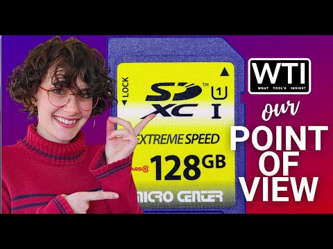 Micro Center 128GB Memory Cards - WTI product video review