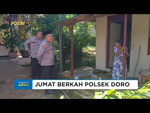 POLSEK DORO MENGGELAR JUMAT BERKAH TILIK WARGA