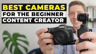 Best Cameras for Beginner Content Creators (DJI Osmo Pocket 3, Canon R8, DJI Action 5 Pro)
