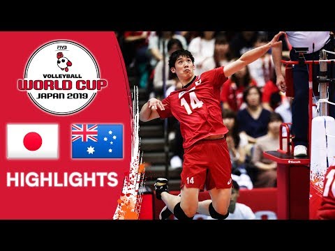 JAPAN vs. AUSTRALIA - Highlights | Men's Volleyball World Cup 2019
