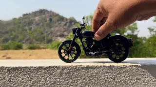 UNBOXING SCALE 1/12 MODEL ROYAL ENFIELD CLASSIC 350 MINIATURE COLLECTION 