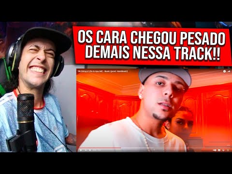 (esse cara tem mt talento 🔥) DB Dimy,Lil Ziin & Apu MC - Basic - REACT/REAGINDO