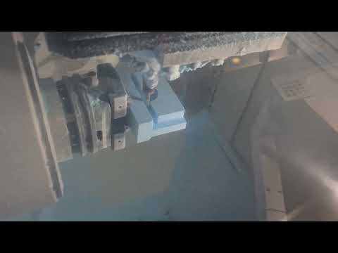 milling Ureol with insane feed and speed - KERN micro